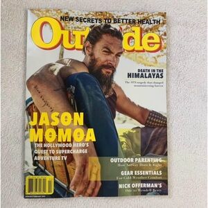 Outside Jason Momoa “The Hollywood Hero’s Quest” Issue Jan/Feb 2023 Magazine